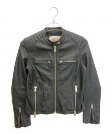 REPLAY（リプレイ）の古着「ライダースジャケット」｜ブラック