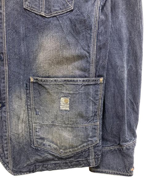 DIESEL（ディーゼル）DIESEL (ディーゼル) デニムカバーオール インディゴ サイズ:Lの古着・服飾アイテム