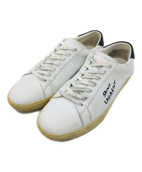 Saint Laurent Paris（サンローランパリ）Saint Laurent Paris (サンローランパリ) SL06 ホワイト サイズ:40 1/2の古着・服飾アイテム
