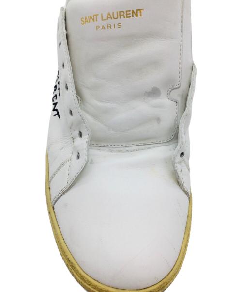 Saint Laurent Paris（サンローランパリ）Saint Laurent Paris (サンローランパリ) SL06 ホワイト サイズ:40 1/2の古着・服飾アイテム