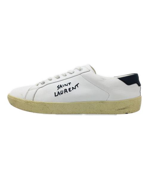 Saint Laurent Paris（サンローランパリ）Saint Laurent Paris (サンローランパリ) SL06 ホワイト サイズ:40 1/2の古着・服飾アイテム