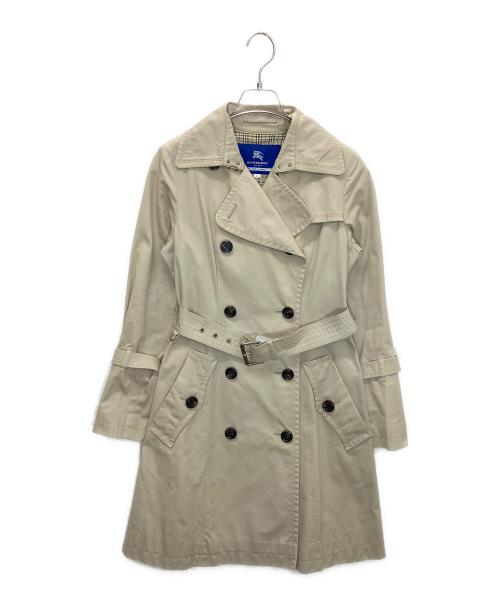 BURBERRY BLUE LABEL（バーバリー ブルー レーベル）BURBERRY BLUE LABEL (バーバリー ブルー レーベル) E1A01-104-41　トレンチコート ベージュ サイズ:38の古着・服飾アイテム