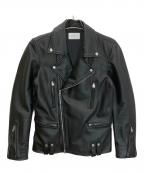 LHPエルエイチピー）の古着「US-01D　ダブルライダースジャケット」｜ブラック