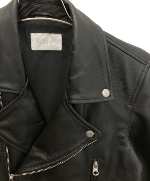 LHP（エルエイチピー）LHP (エルエイチピー) US-01D　ダブルライダースジャケット ブラック サイズ:Mの古着・服飾アイテム