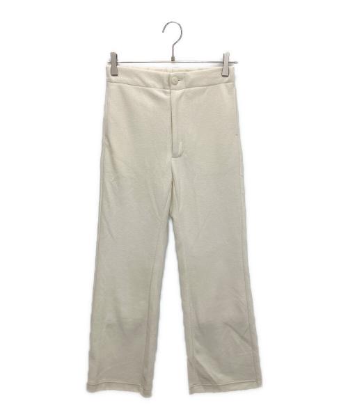 FRAMeWORK（フレームワーク）FRAMeWORK (フレームワーク) フレアパンツ ホワイト サイズ:38の古着・服飾アイテム