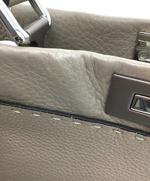 FENDI（フェンディ）FENDI (フェンディ) セレリア ピーカブー ミディアム グレーの古着・服飾アイテム