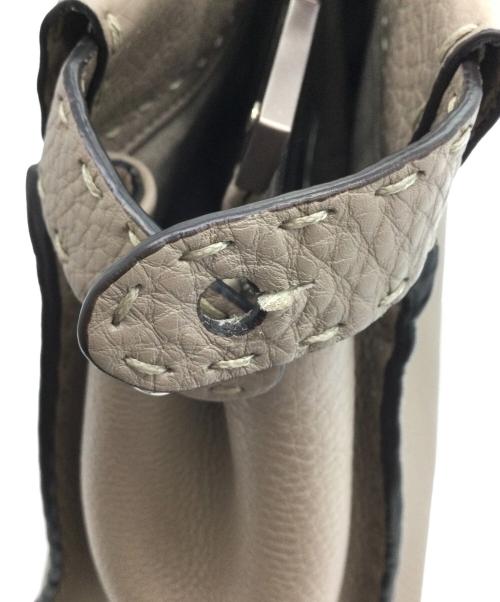 FENDI（フェンディ）FENDI (フェンディ) セレリア ピーカブー ミディアム グレーの古着・服飾アイテム