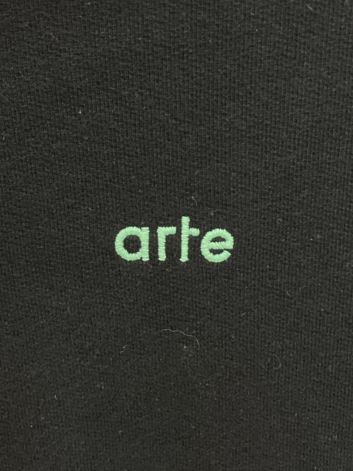 arte Antwerp（アートアントワープ）arte Antwerp (アートアントワープ) プルオーバーパーカー ブラック サイズ:Lの古着・服飾アイテム