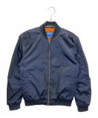 adidas Originalsアディダスオリジナル）の古着「AY9150　MA-1ジャケット」｜ネイビー