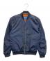 adidas Originals（アディダスオリジナル）の古着「AY9150　MA-1ジャケット」｜ネイビー