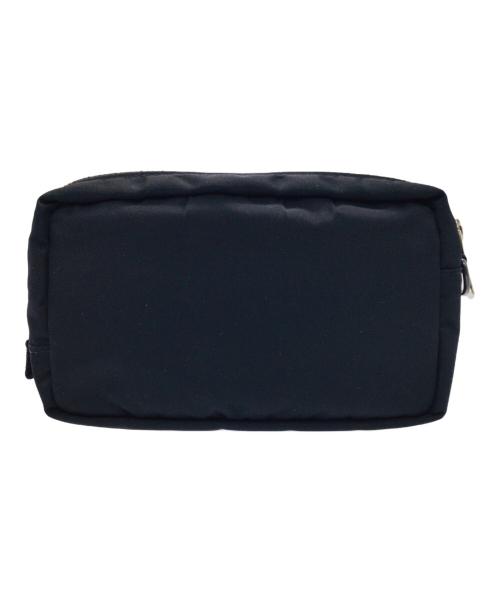 PORTER（ポーター）PORTER (ポーター) ポーチ ブラック×レッドの古着・服飾アイテム