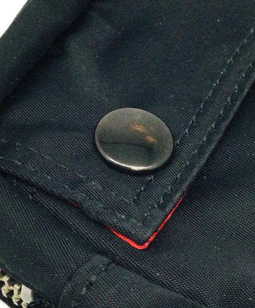 PORTER（ポーター）PORTER (ポーター) ポーチ ブラック×レッドの古着・服飾アイテム