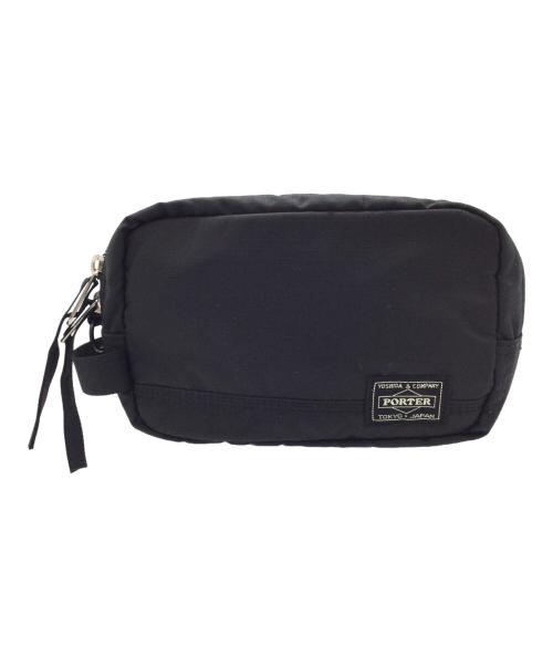 PORTER（ポーター）PORTER (ポーター) ポーチ ブラックの古着・服飾アイテム