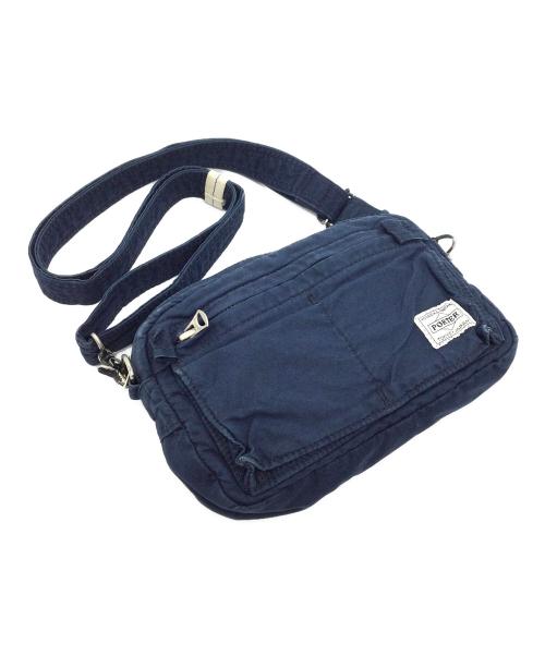 PORTER（ポーター）PORTER (ポーター) ショルダーバッグ ブルーの古着・服飾アイテム