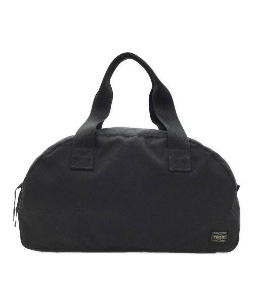 PORTER（ポーター）PORTER (ポーター) ラウンドボストンバッグ ブラックの古着・服飾アイテム