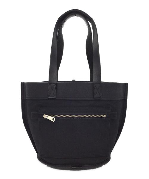 PORTER（ポーター）PORTER (ポーター) レザーハンドルトートバッグ ブラックの古着・服飾アイテム