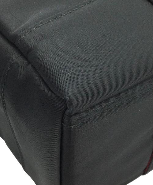 PORTER（ポーター）PORTER (ポーター) トートバッグ ブラック×レッドの古着・服飾アイテム