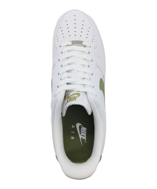 NIKE（ナイキ）NIKE (ナイキ) AIR FORCE 1 '07 ホワイト×グリーン サイズ:US10、UK9、EUR44、cm28、BR42、CN280(2.5)　の古着・服飾アイテム
