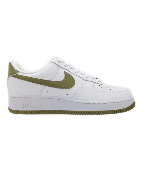 NIKE（ナイキ）NIKE (ナイキ) AIR FORCE 1 '07 ホワイト×グリーン サイズ:US10、UK9、EUR44、cm28、BR42、CN280(2.5)　の古着・服飾アイテム