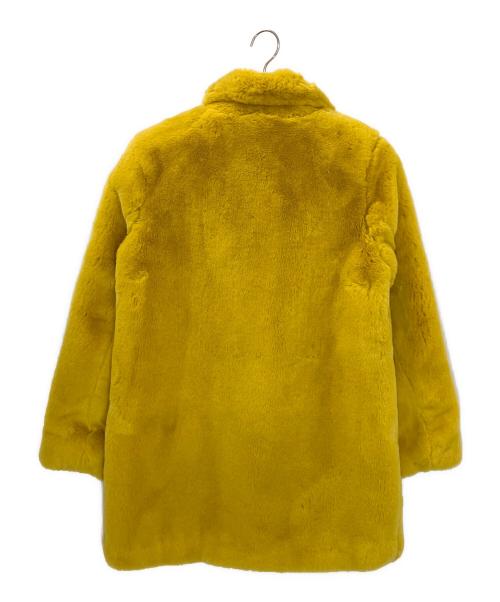 APPARIS（アパリス）APPARIS (アパリス) エコファーコート イエロー サイズ:Mの古着・服飾アイテム