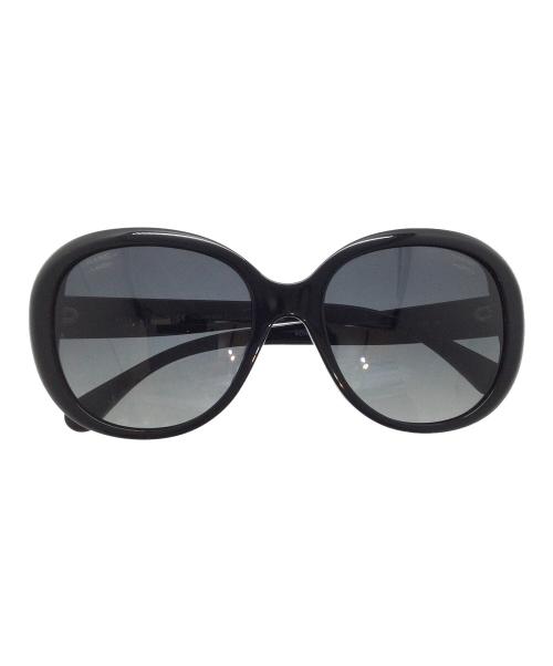 CHANEL（シャネル）CHANEL (シャネル) サングラス ブラック×ネイビーの古着・服飾アイテム