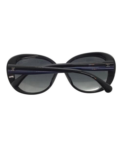 CHANEL（シャネル）CHANEL (シャネル) サングラス ブラック×ネイビーの古着・服飾アイテム