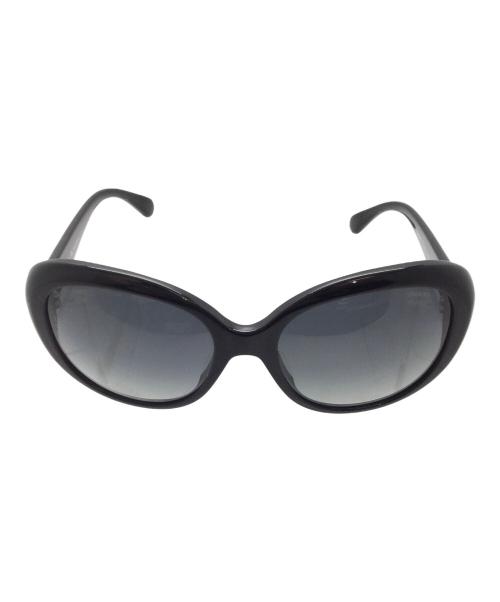 CHANEL（シャネル）CHANEL (シャネル) サングラス ブラック×ネイビーの古着・服飾アイテム