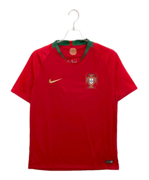 NIKE（ナイキ）NIKE (ナイキ) 893877-687　ゲームシャツ レッド×グリーン サイズ:Lの古着・服飾アイテム