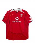 NIKEナイキ）の古着「195531　ゲームシャツ」｜レッド×ホワイト