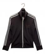adidasアディダス）の古着「542243　トラックジャケット」｜ブラウン×ホワイト