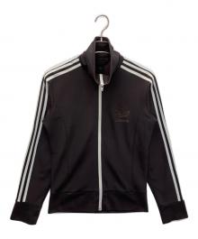 adidas（アディダス）の古着「542243　トラックジャケット」｜ブラウン×ホワイト