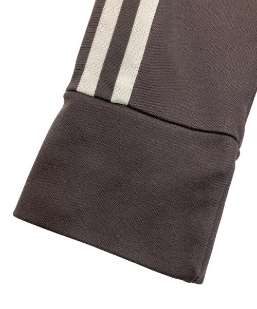adidas（アディダス）adidas (アディダス) 542243　トラックジャケット ブラウン×ホワイト サイズ:Mの古着・服飾アイテム