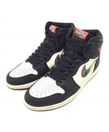 NIKE（ナイキ）の古着「Air Jordan 1 Retro High OG "Sports Illustrated"」｜ブラック×ホワイト