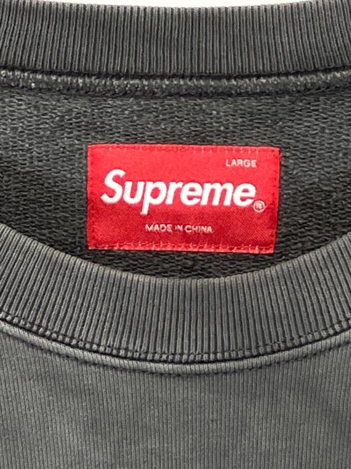 SUPREME（シュプリーム）SUPREME (シュプリーム) クルーネックスウェット グレー サイズ:Lの古着・服飾アイテム