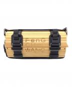 FenG CHen WANGフェンチェンワン）の古着「ショルダーバッグ」｜ベージュ×ブラック