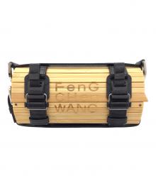 FenG CHen WANG（フェンチェンワン）の古着「ショルダーバッグ」｜ベージュ×ブラック