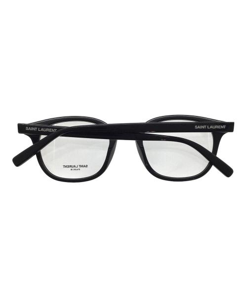 Saint Laurent Paris（サンローランパリ）Saint Laurent Paris (サンローランパリ) 伊達眼鏡 ブラックの古着・服飾アイテム