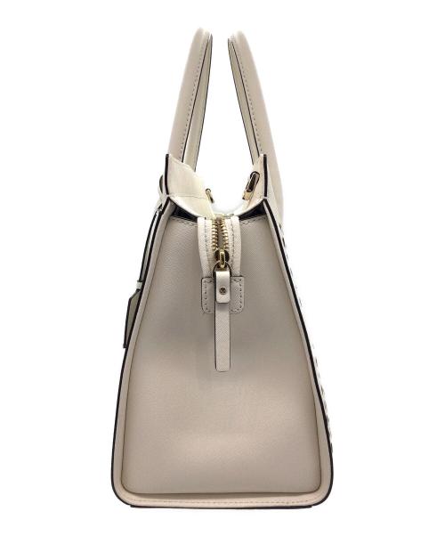 Kate Spade（ケイトスペード）Kate Spade (ケイトスペード) 2WAYバッグ ホワイトの古着・服飾アイテム