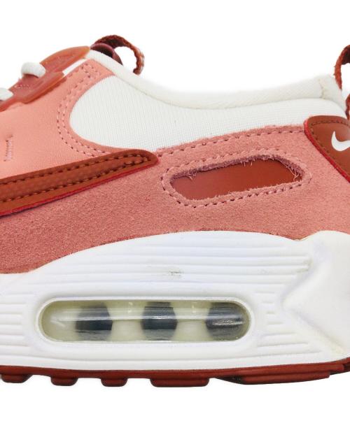 NIKE（ナイキ）NIKE (ナイキ) Air Max 90 Futura ブラウン×ホワイト サイズ:US8.5、UK6、EUR40、cm25.5、BR38、CN255(2.5)の古着・服飾アイテム