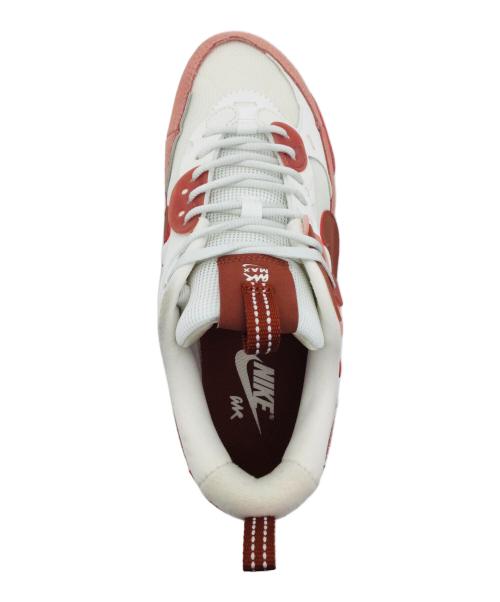 NIKE（ナイキ）NIKE (ナイキ) Air Max 90 Futura ブラウン×ホワイト サイズ:US8.5、UK6、EUR40、cm25.5、BR38、CN255(2.5)の古着・服飾アイテム