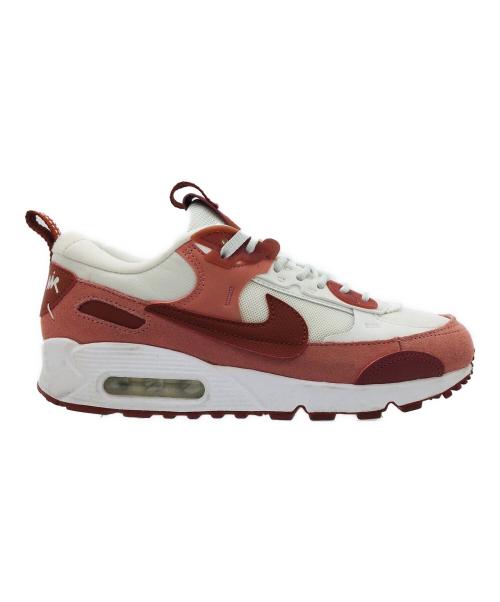 NIKE（ナイキ）NIKE (ナイキ) Air Max 90 Futura ブラウン×ホワイト サイズ:US8.5、UK6、EUR40、cm25.5、BR38、CN255(2.5)の古着・服飾アイテム