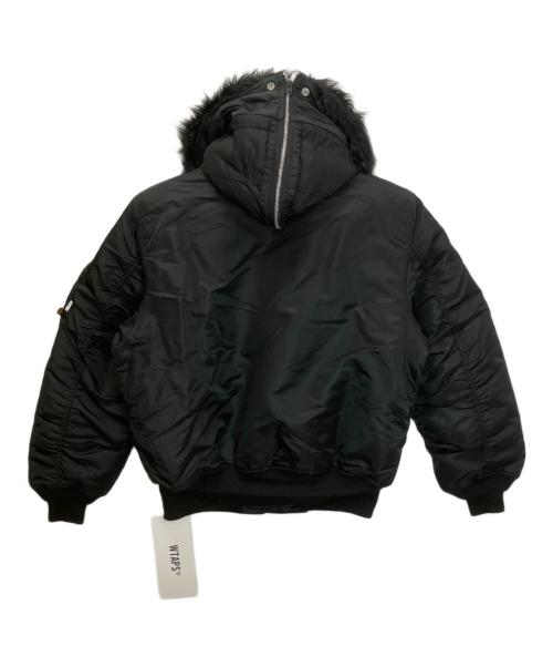 ALPHA（アルファ）ALPHA (アルファ) WTAPS (ダブルタップス) TA0690-9001　N-2Bジャケット ブラック サイズ:Mの古着・服飾アイテム