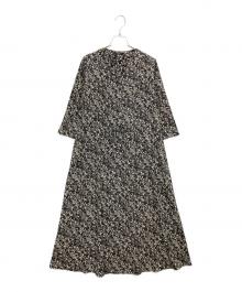 URBAN RESEARCH ROSSO（アーバンリサーチロッソ）の古着「RA05-26K006　長袖ワンピース」｜ブラック×ホワイト