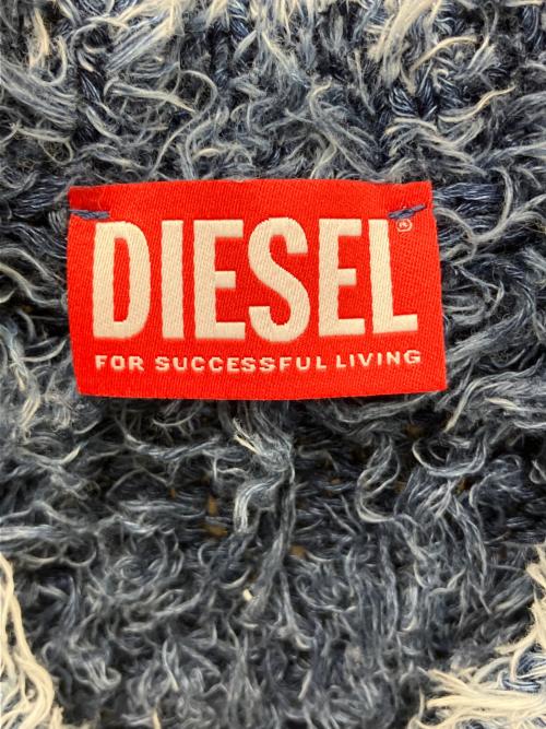 DIESEL（ディーゼル）DIESEL (ディーゼル) ニットベスト ブルー サイズ:Sの古着・服飾アイテム