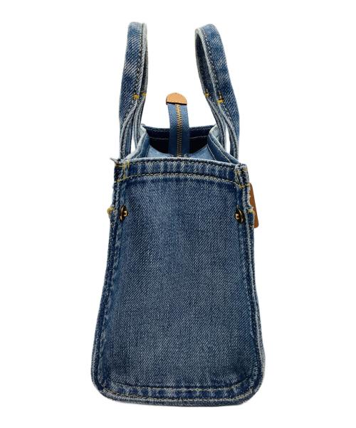 COACH（コーチ）COACH (コーチ) カーゴトートバッグ ブルーの古着・服飾アイテム