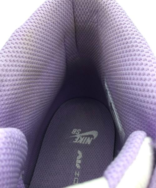 NIKE SB（ナイキエスビー）NIKE SB (ナイキエスビー) SB ZOOM BLAZER MID PRM パープル サイズ:US8.5、UK7.5、EUR42、cm26.5、BR40、CN265(2.5)の古着・服飾アイテム