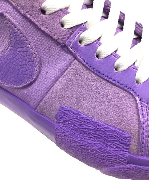 NIKE SB（ナイキエスビー）NIKE SB (ナイキエスビー) SB ZOOM BLAZER MID PRM パープル サイズ:US8.5、UK7.5、EUR42、cm26.5、BR40、CN265(2.5)の古着・服飾アイテム