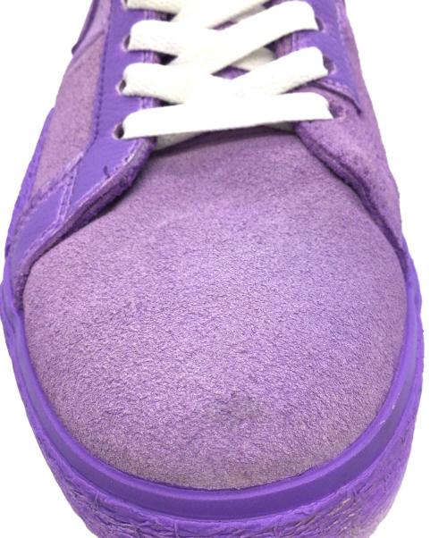 NIKE SB（ナイキエスビー）NIKE SB (ナイキエスビー) SB ZOOM BLAZER MID PRM パープル サイズ:US8.5、UK7.5、EUR42、cm26.5、BR40、CN265(2.5)の古着・服飾アイテム