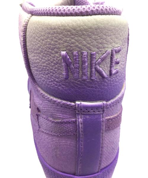 NIKE SB（ナイキエスビー）NIKE SB (ナイキエスビー) SB ZOOM BLAZER MID PRM パープル サイズ:US8.5、UK7.5、EUR42、cm26.5、BR40、CN265(2.5)の古着・服飾アイテム