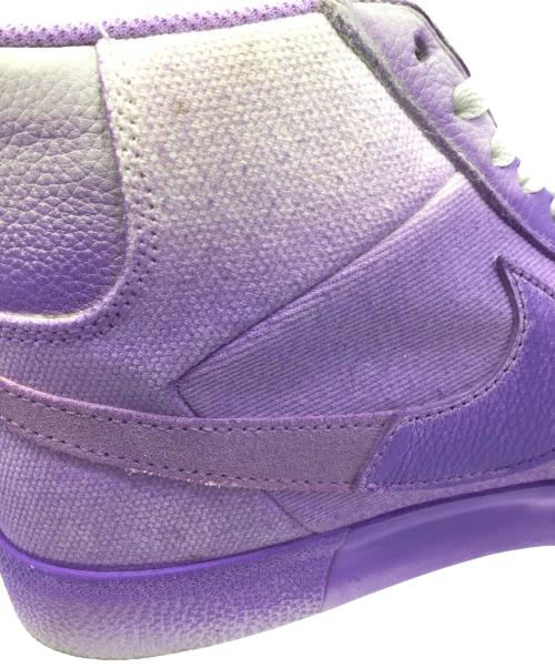 NIKE SB（ナイキエスビー）NIKE SB (ナイキエスビー) SB ZOOM BLAZER MID PRM パープル サイズ:US8.5、UK7.5、EUR42、cm26.5、BR40、CN265(2.5)の古着・服飾アイテム